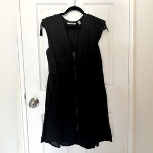 Zip up black Kenneth Cole dress